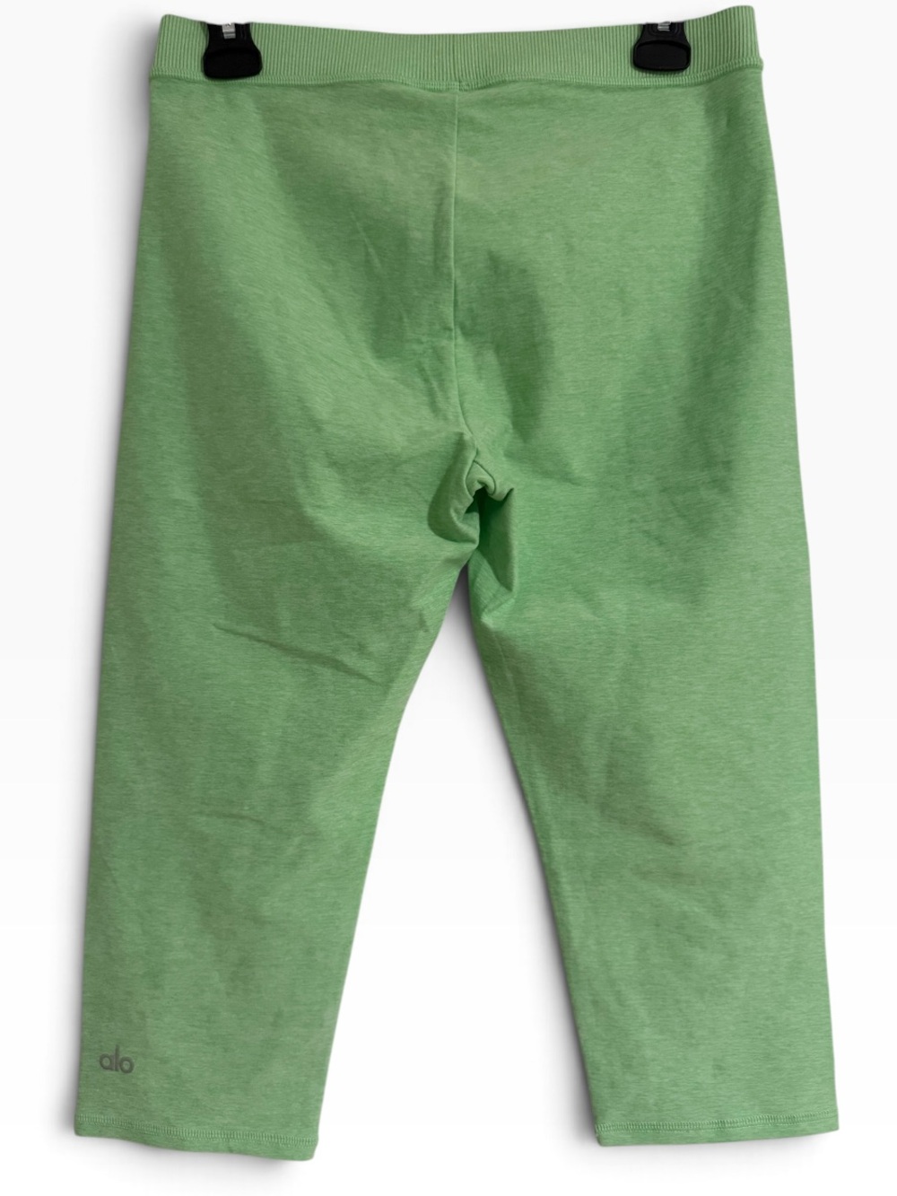 Alo Yoga Capri Legging Iconic 90 High Waist Ultramint Green in Size Large